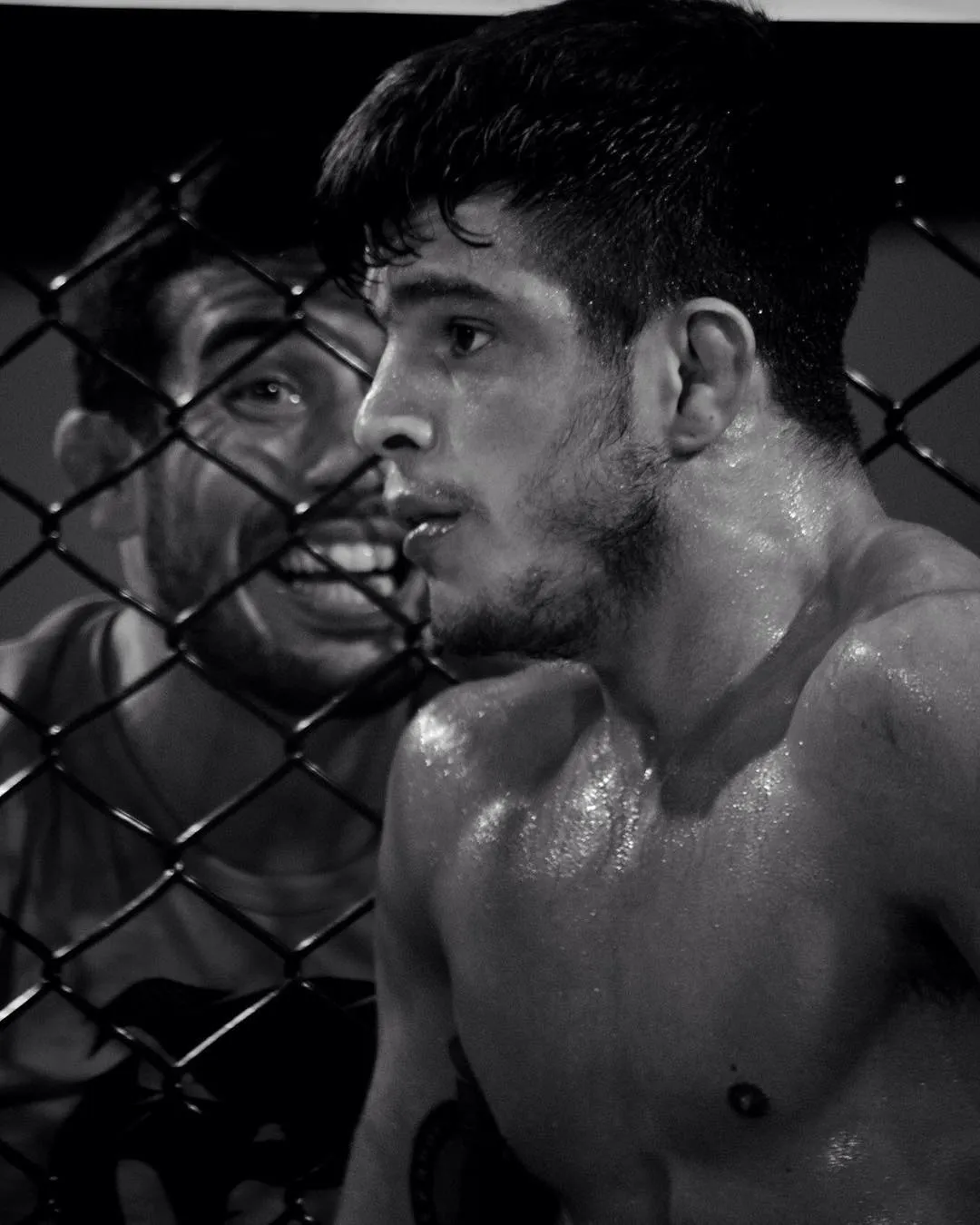 Agustín training in Brazil