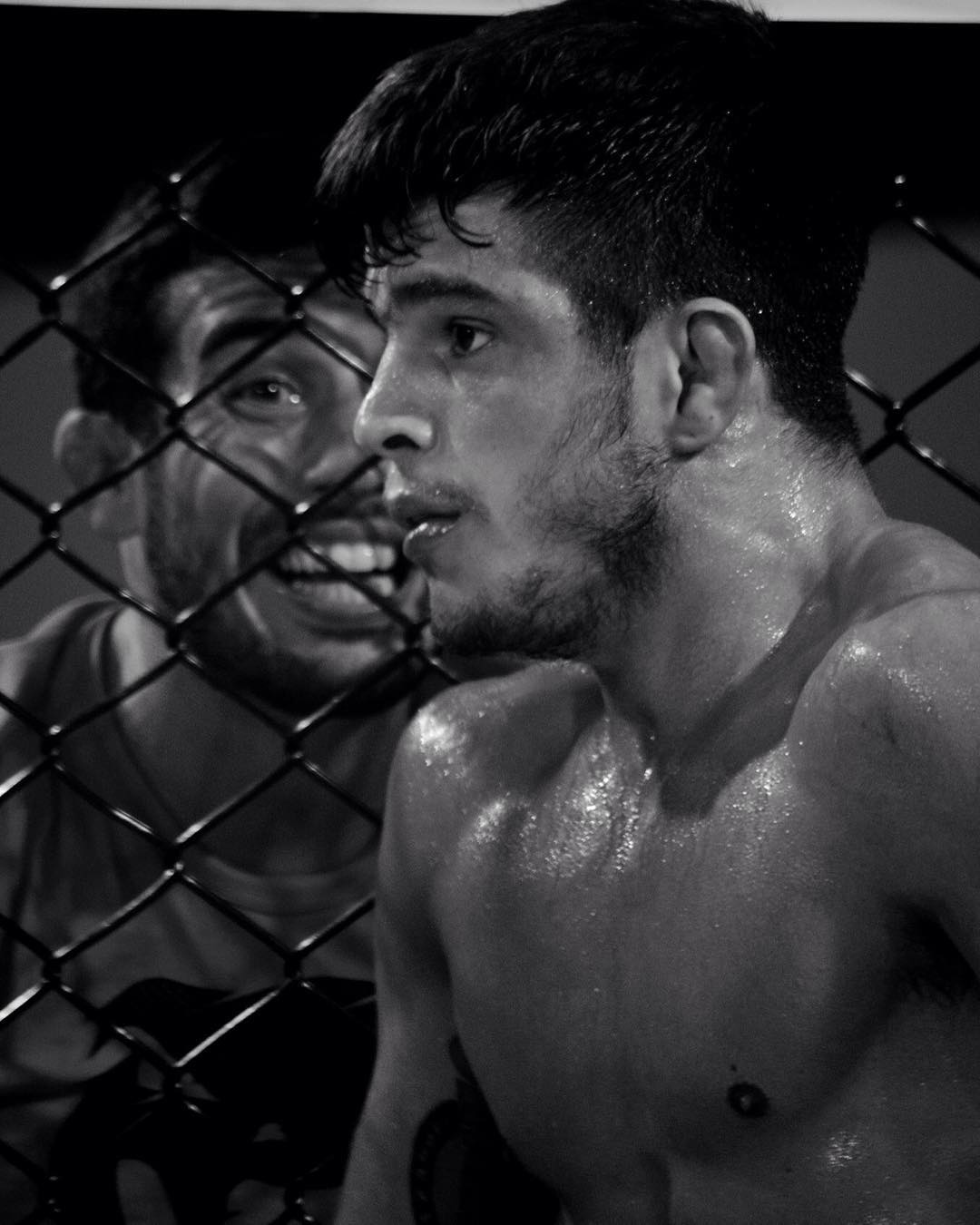 Agustín training in Brazil